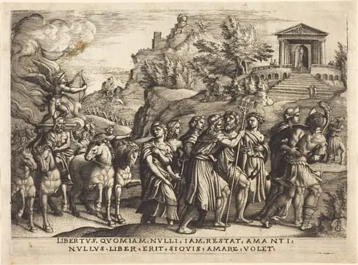 The Triumph of Love, by Georg Pencz