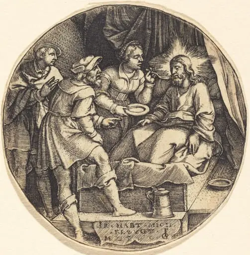 To Nurse the Sick, by Georg Pencz