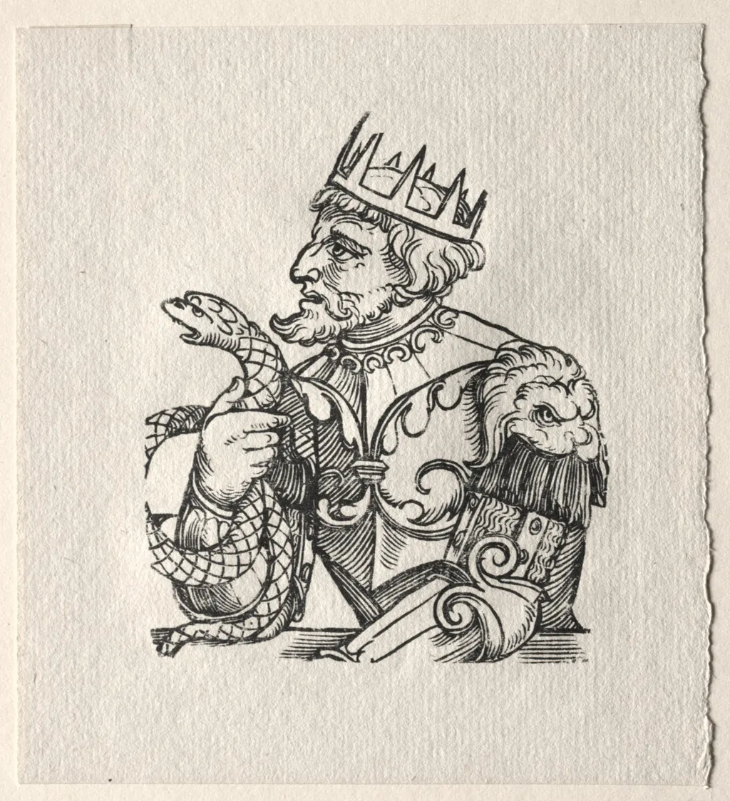 Tyrants of the Old Testament: Antiochus, by Georg Pencz, 1535
