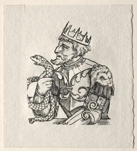 Tyrants of the Old Testament: Antiochus, by Georg Pencz