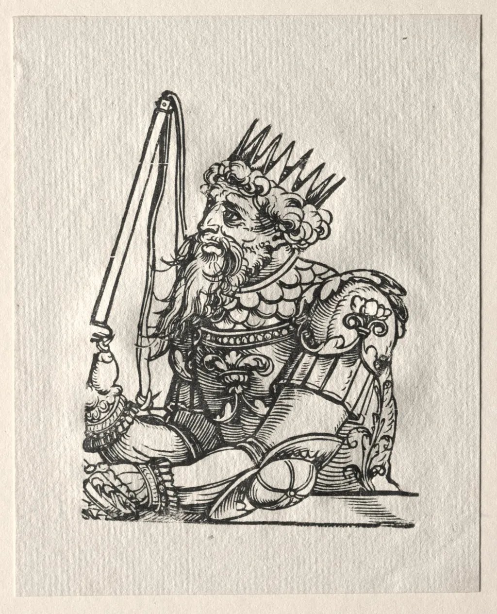 Tyrants of the Old Testament: Nebuchadnezzar, by Georg Pencz, 1535