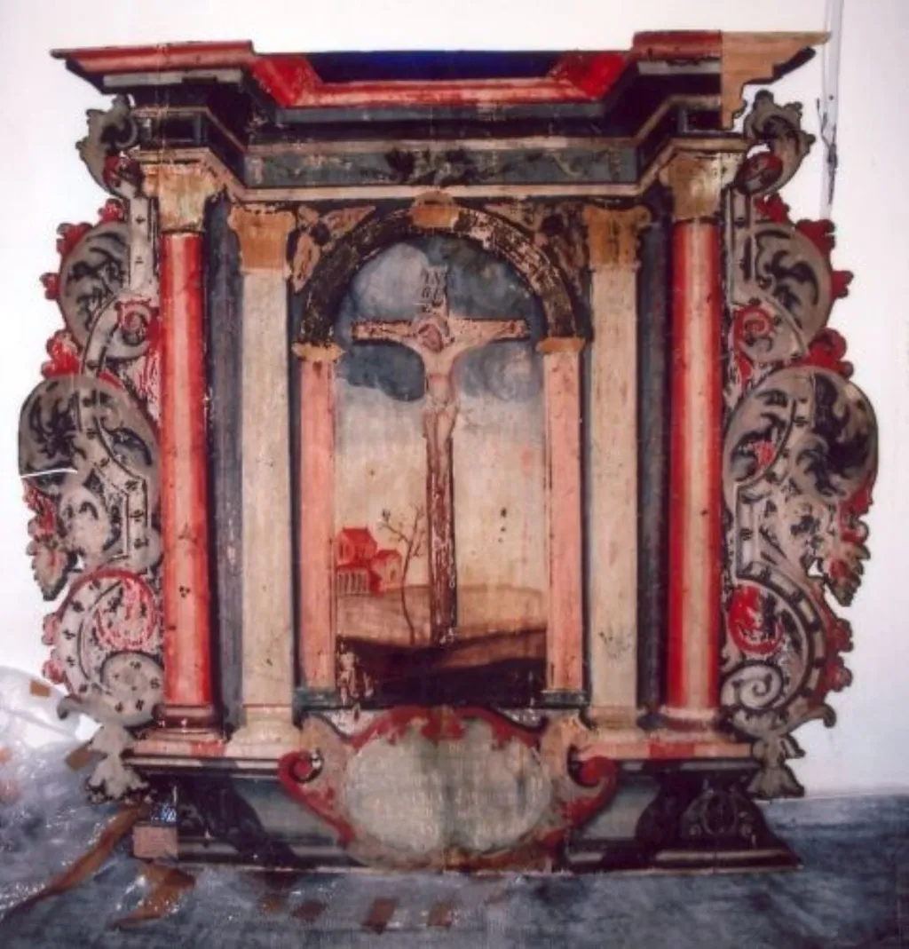 Răstignirea, by Georg Philippi, unspecified, 1738
