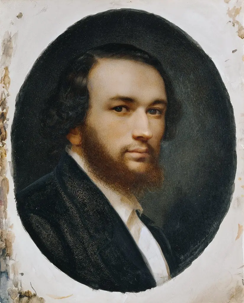 Selbstbildnis, by Georg Raab