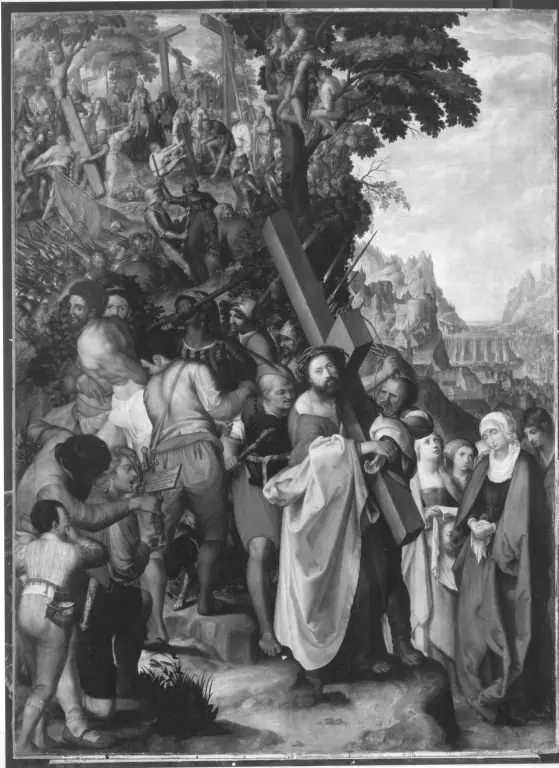 Kreuztragung Christi, by Georg Vischer