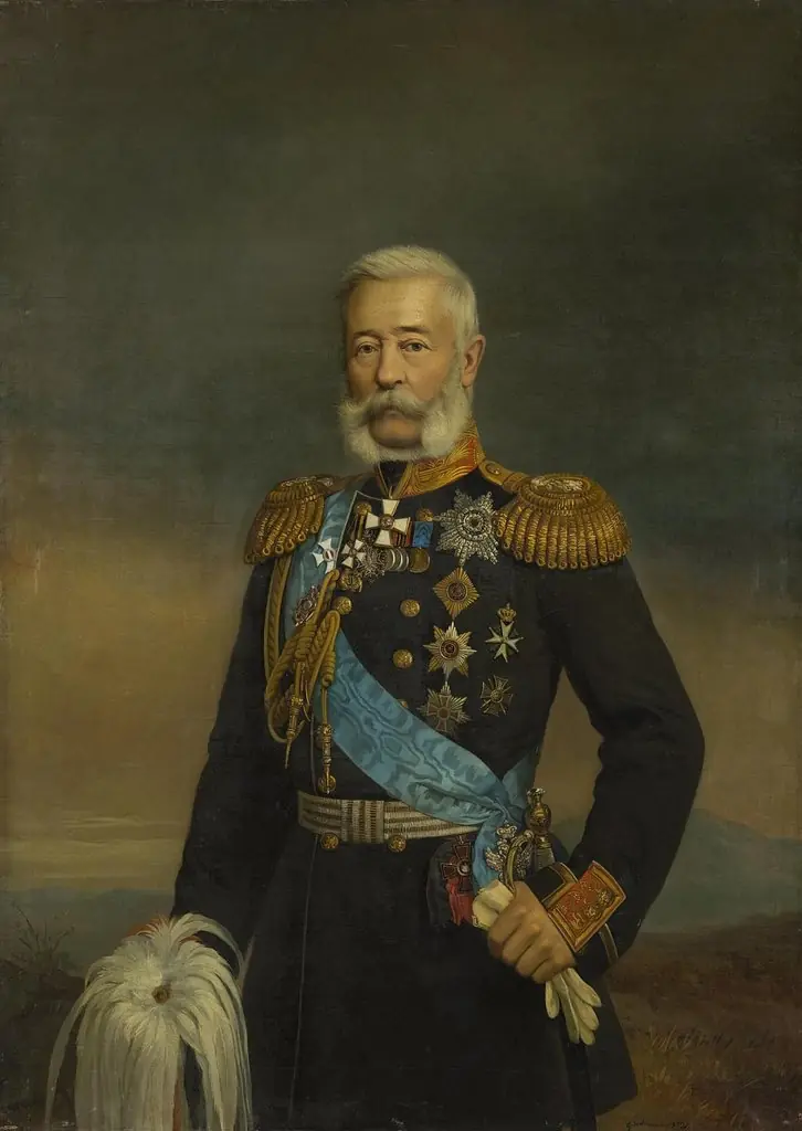 Portrait of Adjutant-General Alexander Liders, by Georg von Bothmann