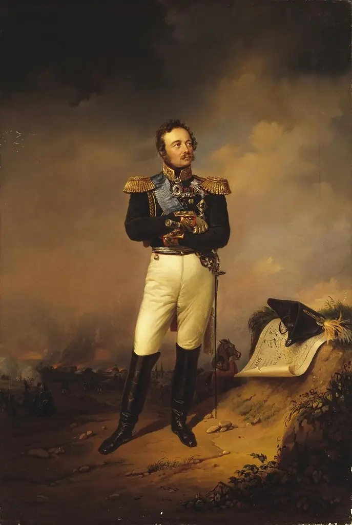 Portrait of Count Ivan Paskevich, by Georg von Bothmann