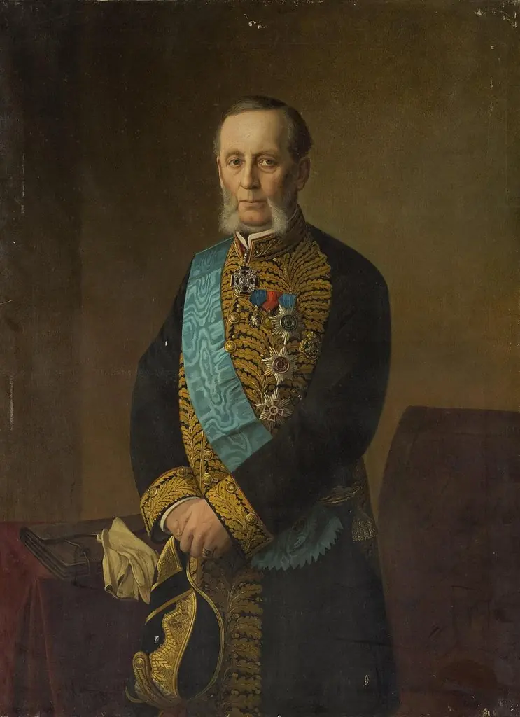 Portrait of Count Piotr Valuyev, by Georg von Bothmann