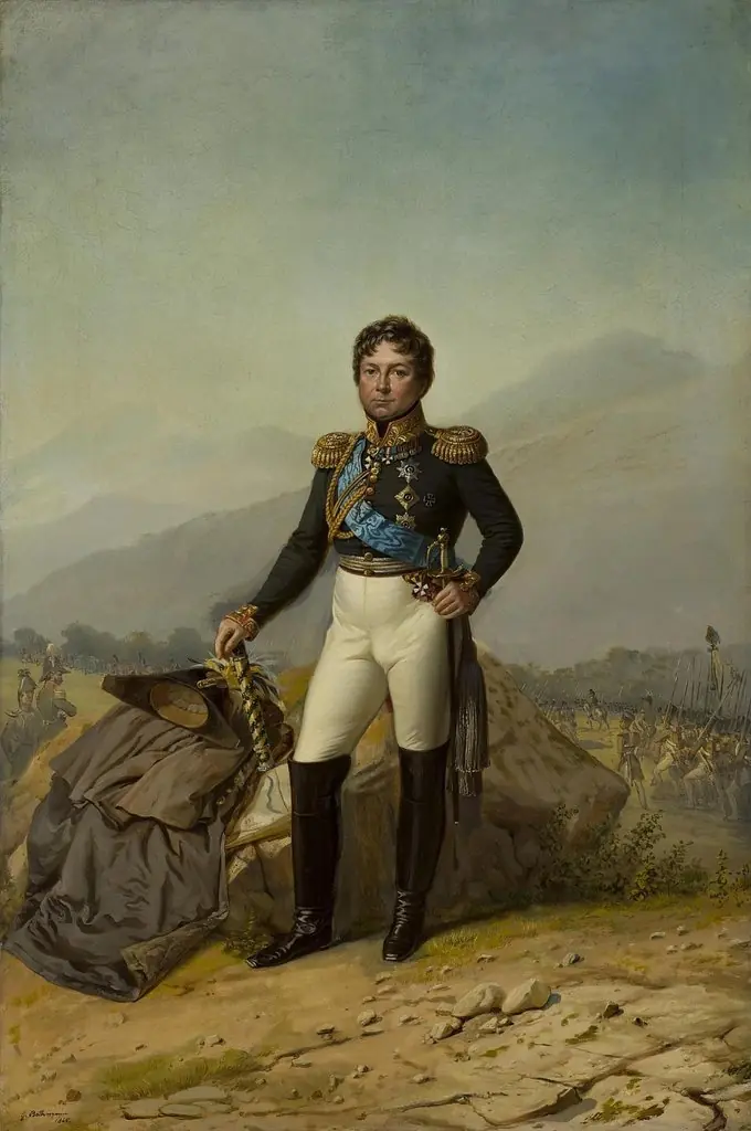 "Portrait of Field-Marshal Count I.I. Diebitsch, by Georg von Bothmann