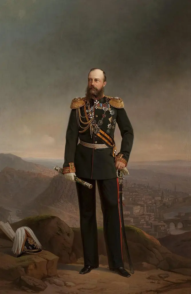 Portrait of Grand Duke Mikhail Nikolayevich, by Georg von Bothmann