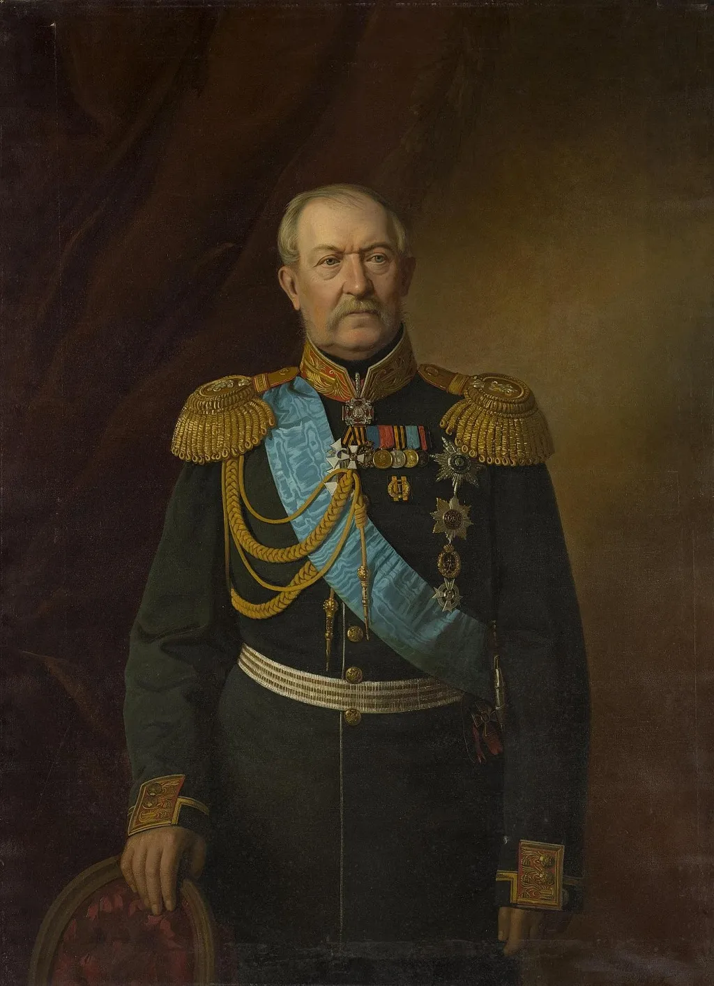 Portrait of Pavel Ignatyev, by Georg von Bothmann, oil, 1889
