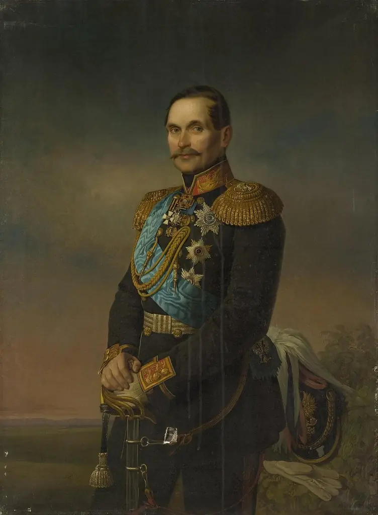 Portrait of Prince Vasily Dolgorukov, by Georg von Bothmann