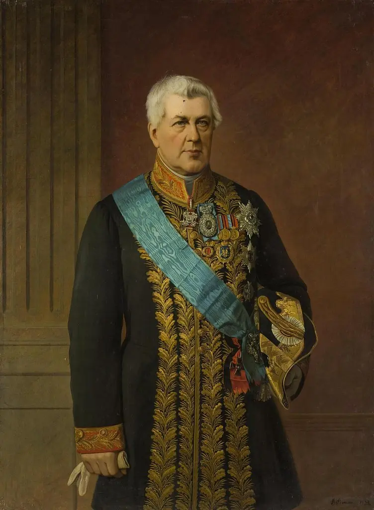 Portrait of the Minister of Justice Count Viktor Panin, by Georg von Bothmann