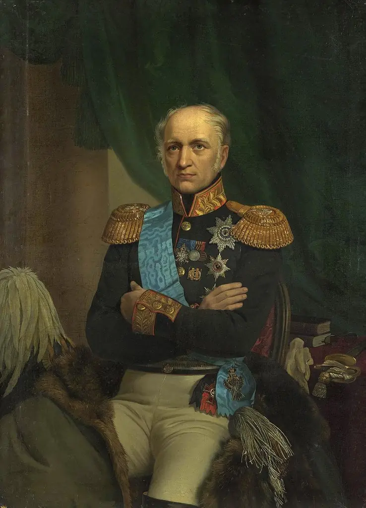 Portrait of Ye. F. Kankrin, by Georg von Bothmann