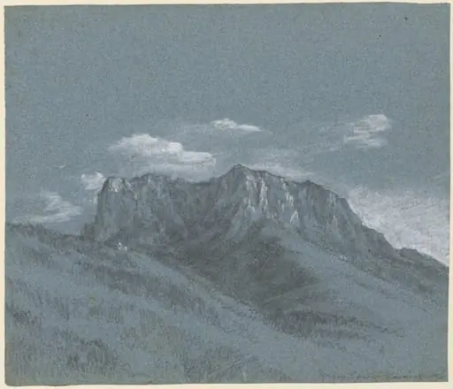 The Rauschberg, by Georg von Dillis