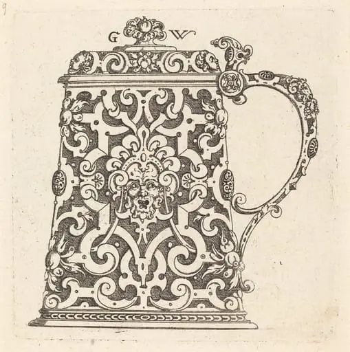 Tankard, by Georg Wechter I