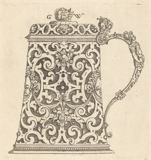 Tankard, by Georg Wechter I
