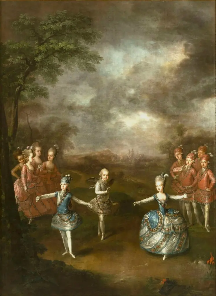 Fête Organized to Celebrate the Marriage of the Emperor Joseph II to Princess Marie-Josèphe of Bavaria 23/24 January 1765, by Georg Weikert