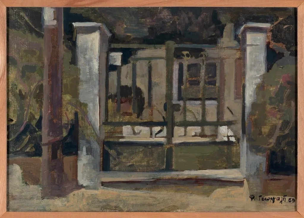 Outdoor study, by Georgali Fotini, 1969