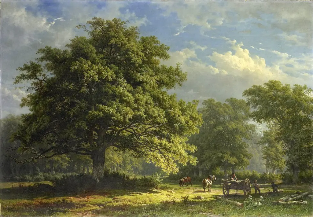 View in the Bentheim Forest, by George Andries Roth