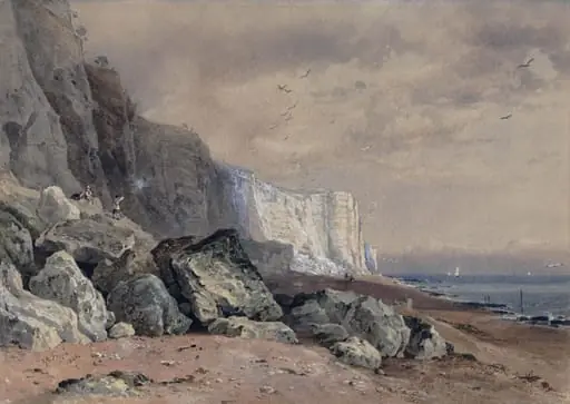Dover Cliffs, by George Arthur Fripp