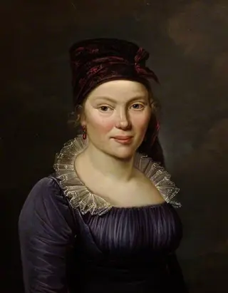 Portrait of an Unknown Lady, by George Augustus Wallis, 1818
