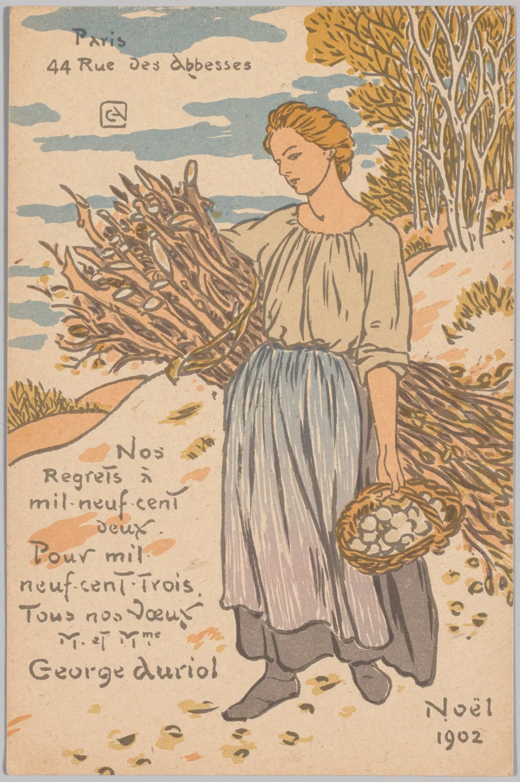 Noel, by George Auriol, 1902
