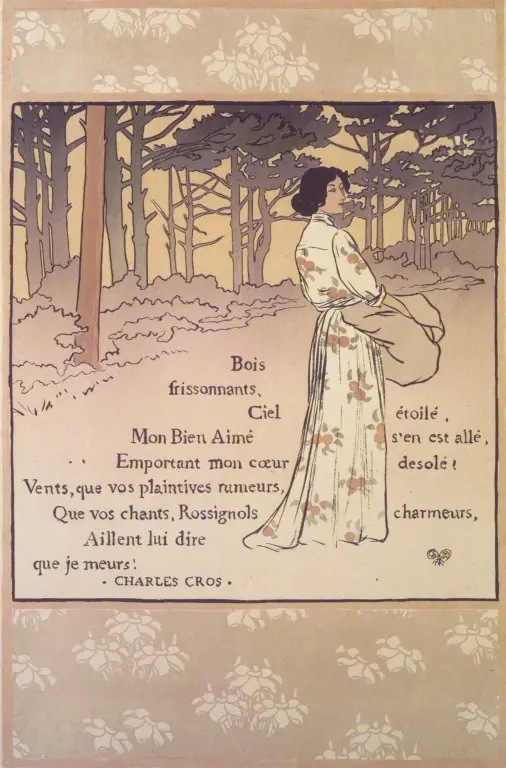 Trembling Woods (Bois frissonants), by George Auriol