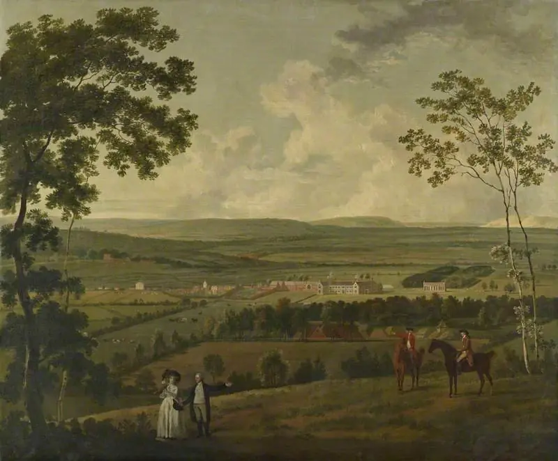 A prospect of Southwick Park with the Norton family in the Foreground, by George Barret, Sr.