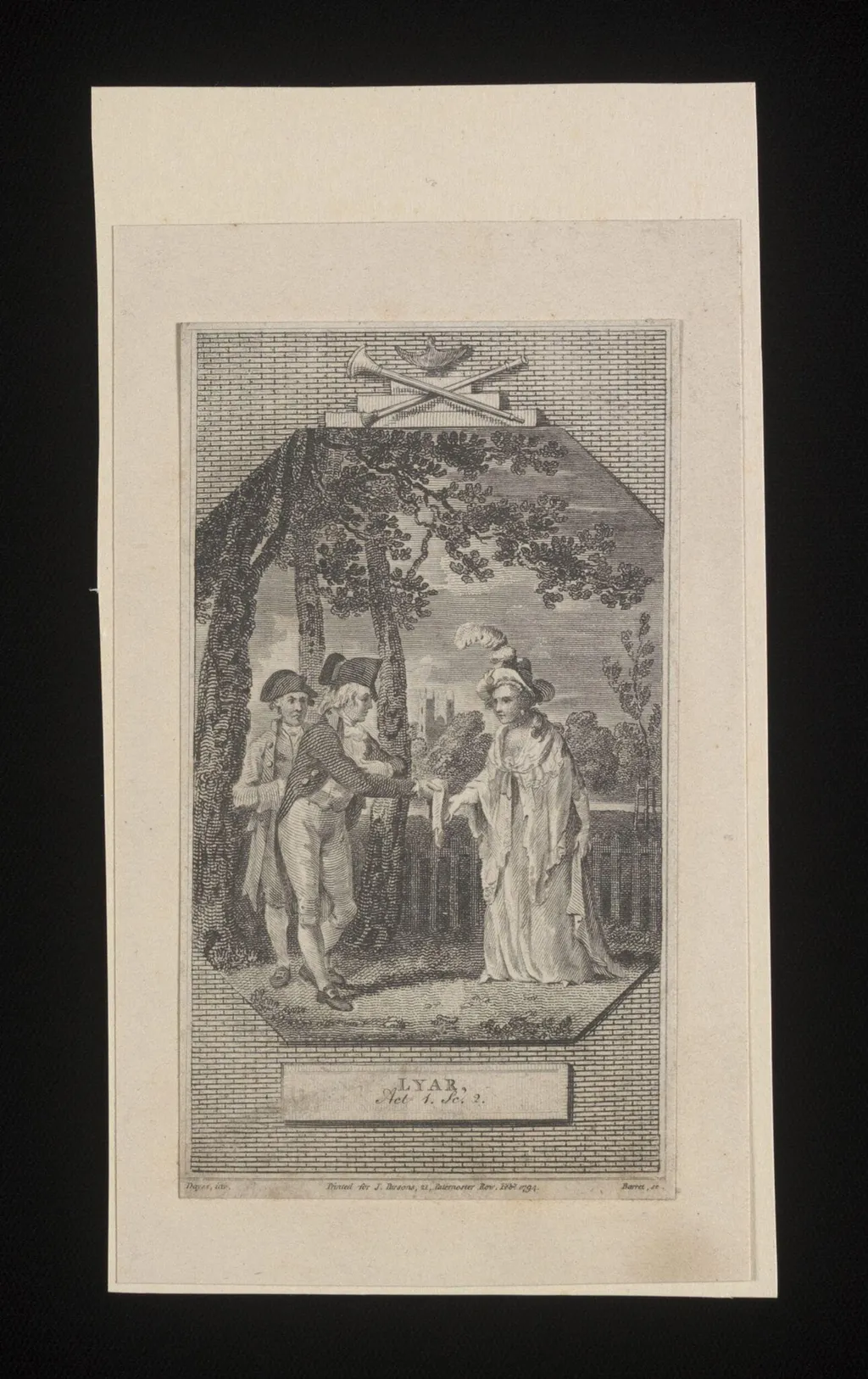 Lyar, by George Barret, Sr.