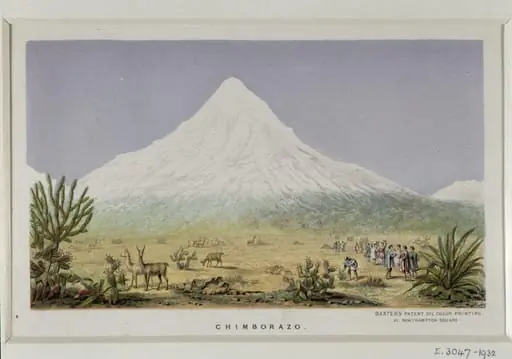 Chimborazo, by George Baxter