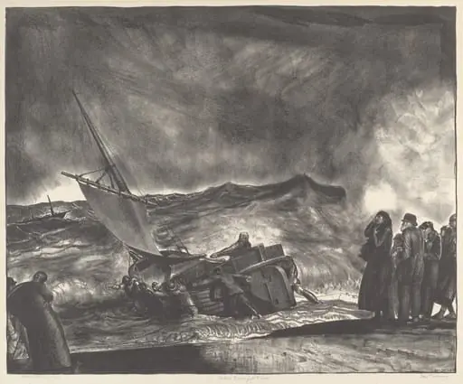 Allan Donn Puts to Sea, by George Bellows