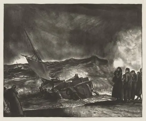 Allan Donn Puts to Sea, by George Bellows