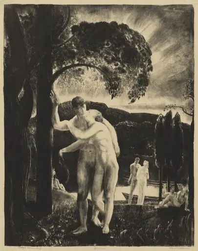 Amour, by George Bellows