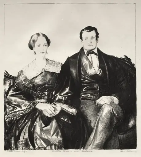 Auntie Mason and Her Husband, by George Bellows