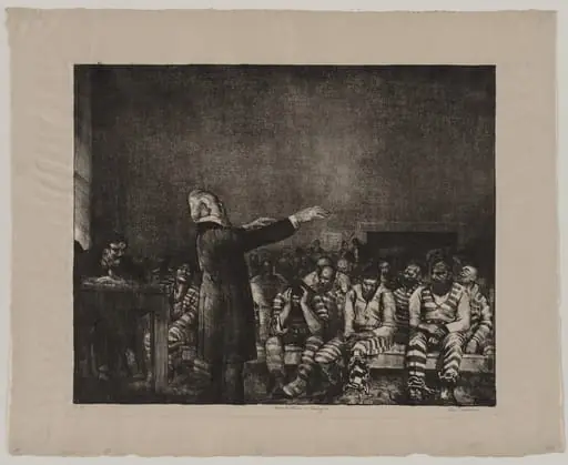 Benediction in Georgia, by George Bellows