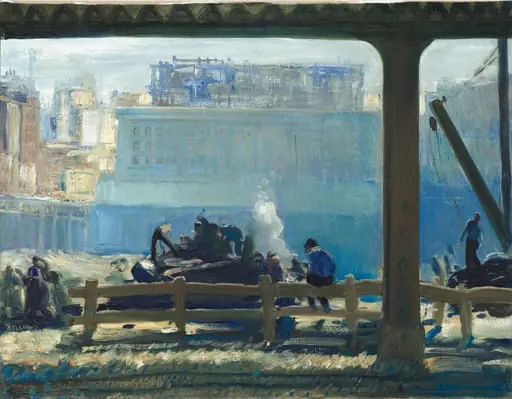 Blue Morning, by George Bellows