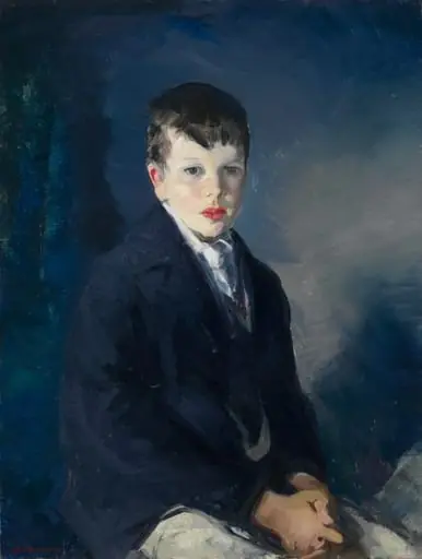 Boy in a Blue Coat, by George Bellows