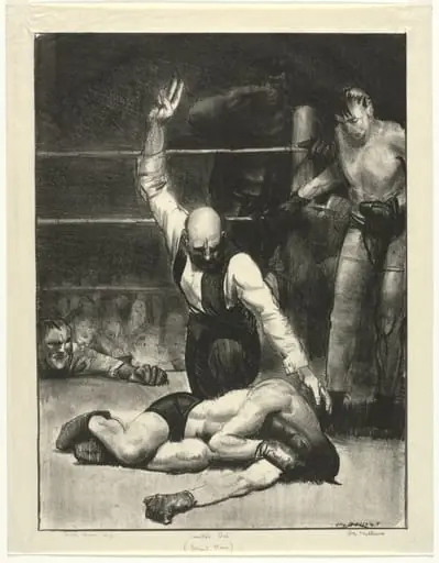 Counted Out, Second Stone, by George Bellows