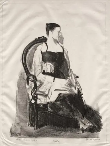 Elsie, Figure, by George Bellows