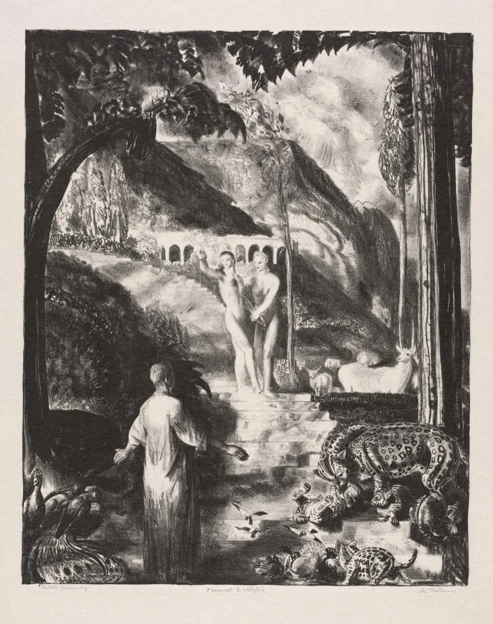 Farewell to Utopia, by George Bellows, 1923