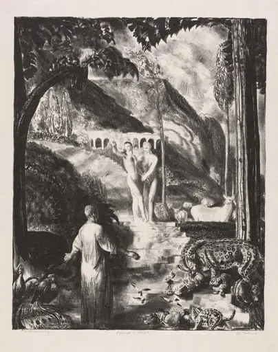 Farewell to Utopia, by George Bellows