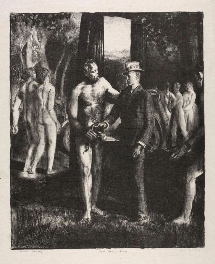 Final Instructions, by George Bellows, 1923