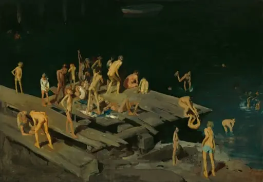 Forty-two Kids, by George Bellows