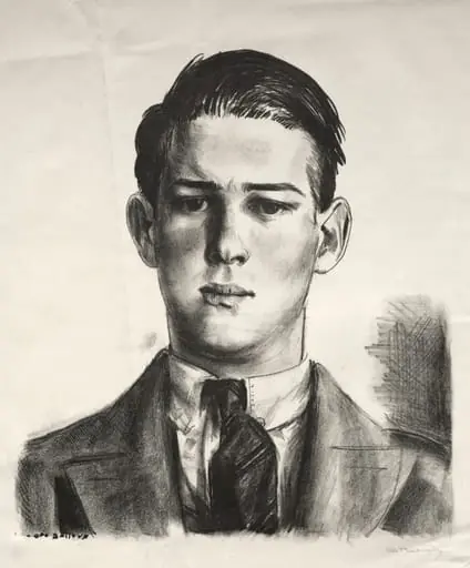Head of Gregory, by George Bellows