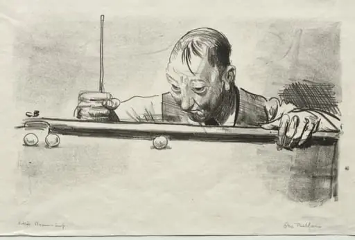 Indoor Athlete, Second Stone, by George Bellows