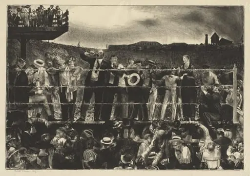 Introducing Georges Carpentier, by George Bellows