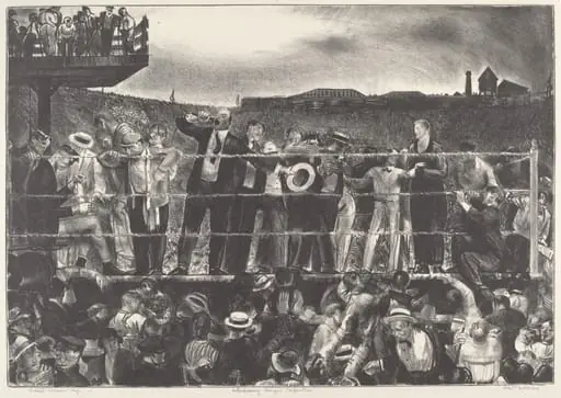 Introducing Georges Carpentier, by George Bellows