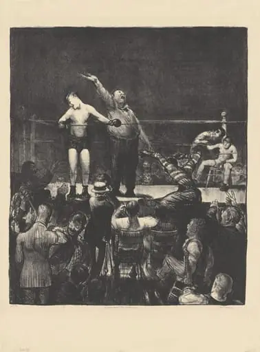 Introducing the Champion, by George Bellows