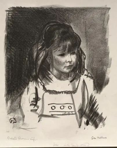 Jean 1921, Second Stone, by George Bellows