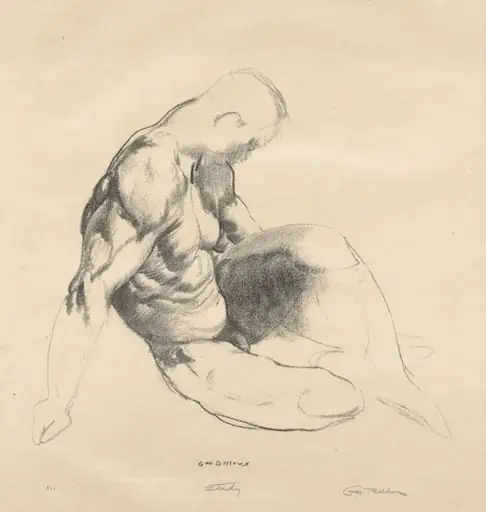 Male Torso, by George Bellows
